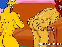 Simpson porno cartoon parodie