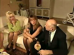 Antique German family - doctor and nurse Antique German family - doctor and nurse