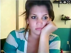 Teen cutie titty intermitente en la webcam