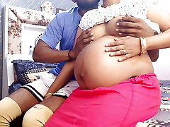 Young Pregnent Pinki Bhabhi gives juicy Sucky-sucky and Devar Cum in Hatch.
