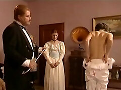 2 hot teens in hard caning vintage scene