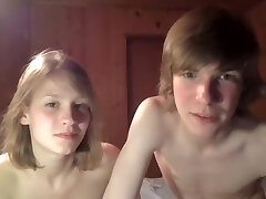 Teen hard-core banging on a webcam