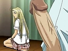 Hentai bombasse blonde anale sexe en groupe cums dur