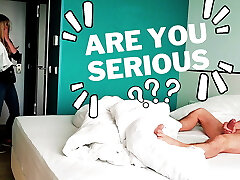 Lollipop Flash. I pull out my dick in front of a young hotel maid and she agreed to masturbate me off. Lollipop Flash. I pull out my dick in front of a young hotel maid and she agreed to masturbate me off.