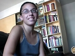 Lean brunette teen fucks old guy in the bed Lean brunette teen fucks old guy in the bed