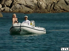 VIXEN Kendra Sunderland spunky sex on a beach VIXEN Kendra Sunderland spunky sex on a beach