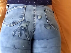 My Best Friends Hubby Gives Me A Big Cumshot In My Rump With The Jean On My Best Friends Hubby Gives Me A Big Cumshot In My Rump With The Jean On