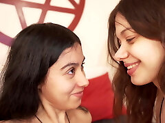 Lesbian smooching and lustful pussy licking listening to Rammstein Lesbian smooching and lustful pussy licking listening to Rammstein