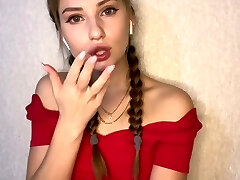 Cute Schoolgirl Determined To Try Herself As A Fetish Model