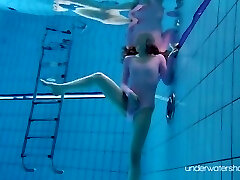 Love Roxalana underwater naked in pool