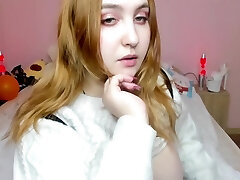 Bbw Schoolgirl Masturbates