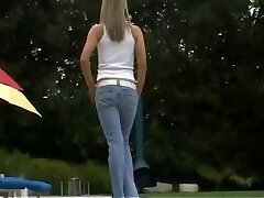 Flexible Dame Puts It To Some Good Use