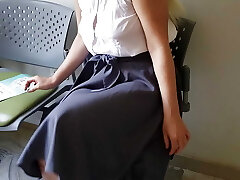 Secretary Is Showered With Pee In The Douche Of A Dental Office