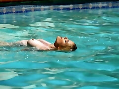 Red-haired beauty nikki sweet enjoys passionate sex by the pool