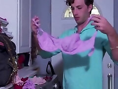 Big bra-stuffers mature housewife Reagan Foxx seduces her teen stepson