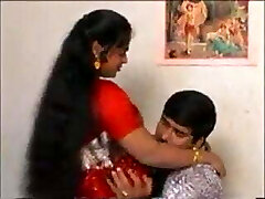 Red saree, aunty, full