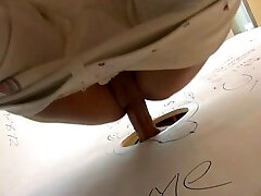 Dual gloryhole in club