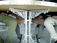 My cukcold husband smooches me while his best friend cums in my pussy! Amateur wife likes two beefsticks My cukcold husband smooches me while his best friend cums in my pussy! Amateur wife likes two beefsticks