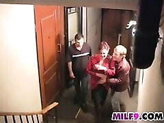 Horny Mother In A Hot MMF Threesome Horny Mother In A Hot MMF Threesome