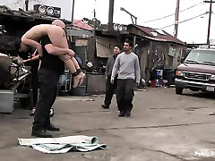 Julie Night - Fisted and Pummeled in the Junkyard Julie Night - Fisted and Pummeled in the Junkyard