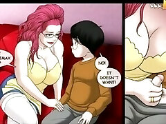 Milftoon cartoon. Mom Is Horny And Can't Resist Sonnie