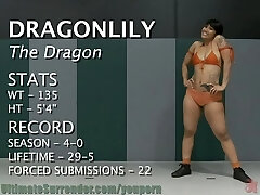 Dragon vs Princess in Winner Fucks Loser Wrestling