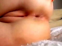 Big boobs shaved cameltoe pussy closeup slit and ass