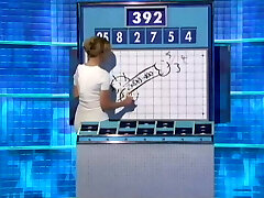 Gameshow Assistant Draws a Pecker on Live TV Gameshow Assistant Draws a Pecker on Live TV
