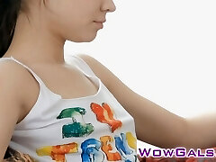 Sensual babe Momoko luvs to feel hot spunk in her pussy