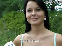 Big tits Eurobabe Mia plowed for money Big tits Eurobabe Mia plowed for money