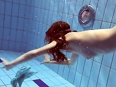 Libuse the chick in striped body suit Libuse the chick in striped body suit