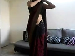 Indian teen displays off her body