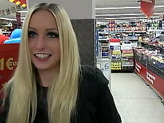 Lucy Cat Pummeling in Supermarket - Sex Im Supermarkt - Public