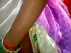 just married bride Saree in full HD desi vid home