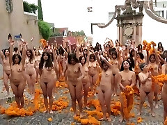 100 Latin nude women group
