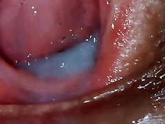 Cum Dripping Out Of My Cootchie Very Close Up!
