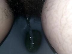 this mommy is not shy about pissing in your gullet! clit closeup GinnaGg