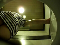 Spy webcam hidden inside teens toilet bowl (1 day footage of close-up peeing).