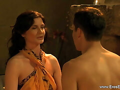 Getting His Erotic Oil Rubdown