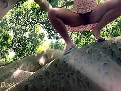 Wife Climbs Trees With No Undies On 5 Min