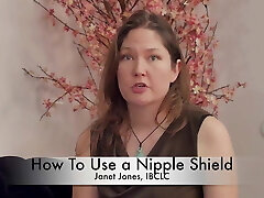 How to use a nip shield on a fat boob