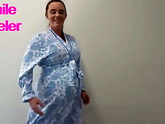 mamma turca incinta di danza panty