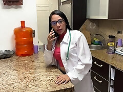 Beautiful Doctor Wifey Wrong Pill and Now She Has to Help with the Fellow's Erection