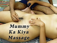 Stepson Massage His Scorching Sexy Step Mom