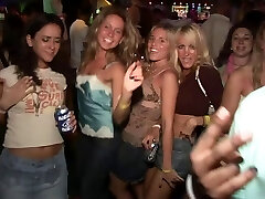 Kinky blonde chick flashes her beautiful globes in a club Kinky blonde chick flashes her beautiful globes in a club