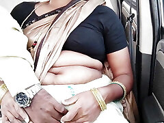 Part -2, telugu hot damsel dirty talks, car sex.