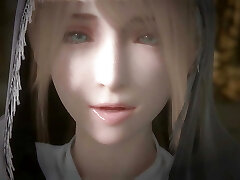 Hentai Three Dimensional (V119) - Young sexy nun and the knight