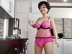 Hermaphroditism Babe Self-FUCK and Gushing CUM and Horny TEACHER Boinks In CLASS - Amy's Big Wish S01-1-2-3