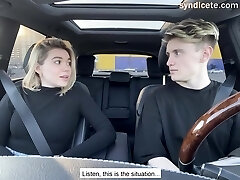 Paid For A Taxi With A Fellatio In The Car Outdoor