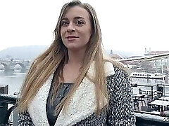GERMAN SCOUT - BIG Innate TITS TEEN JOSEPHINE FUCK AT REAL PICKUP CASTING FOR Currency